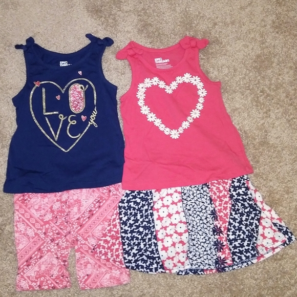 Toddler Girls Epic Threads Geo-Print Leggings Size 2T//2